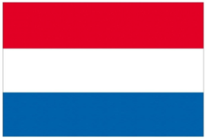 Nederlandse vlag die verwijst naar de Nederlandse pagina