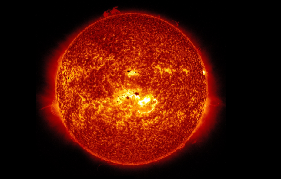 Picture Huge flare up of the Sun