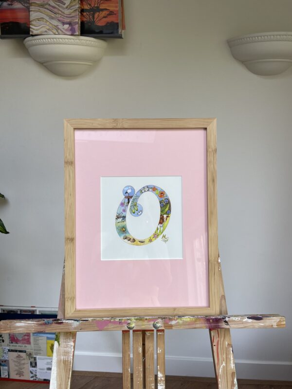 Print Letter O Flora & Fauna alfabet - Afbeelding 3
